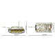 Klocki Jagdpanzer IV/70 (V) (Sd.Kfz.162/1) 1024 elementy