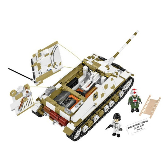 Klocki Jagdpanzer IV/70 (V) (Sd.Kfz.162/1) 1024 elementy