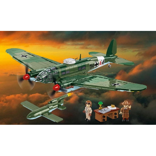 Klocki Heinkel HE 111 H-22 with V1 Flying Bomb 927 elementów