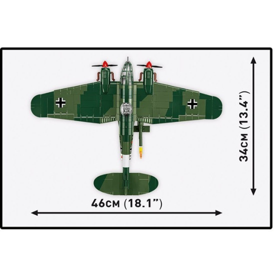 Klocki Heinkel HE 111 H-22 with V1 Flying Bomb 927 elementów
