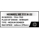 Klocki Heinkel HE 111 H-22 with V1 Flying Bomb 927 elementów