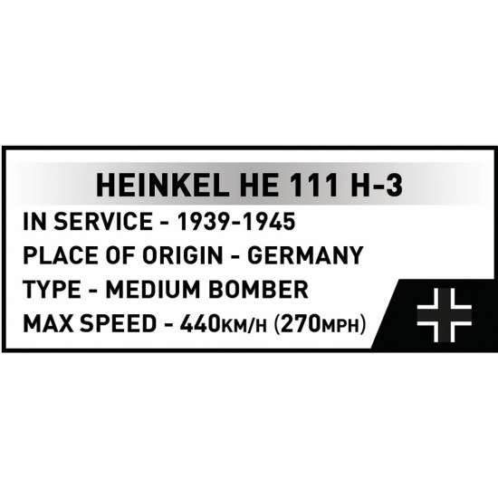 Klocki Heinkel HE 111 H-3 788 elementów