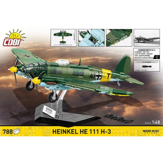 Klocki Heinkel HE 111 H-3 788 elementów