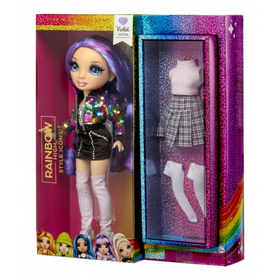 Lalka Rainbow High Violet 
