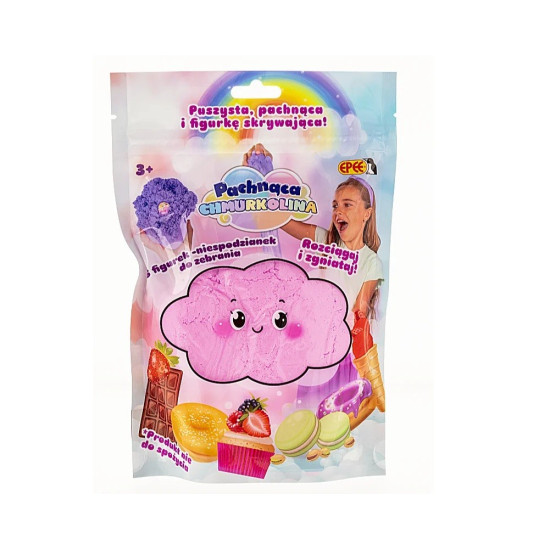 Masa plastyczna Chmurkolina Deserki z figurką DISPLAY 12 sztuk