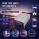 Przetwornica napięcia Pure Sine Wave | 12V na 230V | 3000/6000W |UPS BYPASS 
