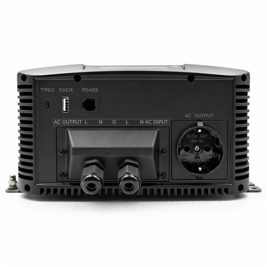 Przetwornica napięcia Pure Sine Wave | 12V na 230V | 3000/6000W |UPS BYPASS 