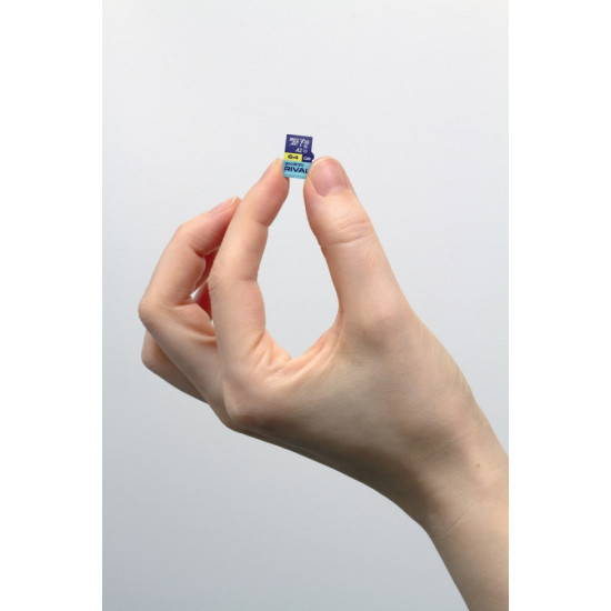 Karta pamięci microSD 64GB Rival UHS-I V30 U3 C10 A2 170/120MBs