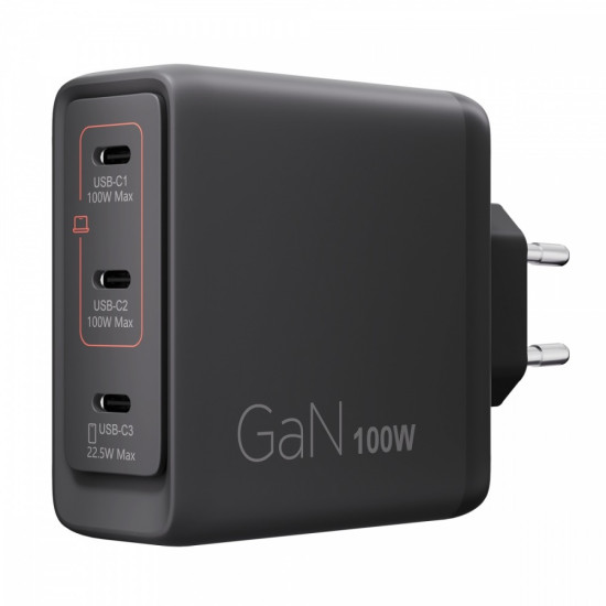 Ładowarka Multi-port USB-C 100W GaN 40AW100BEU