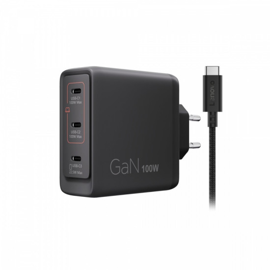 Ładowarka Multi-port USB-C 100W GaN 40AW100BEU