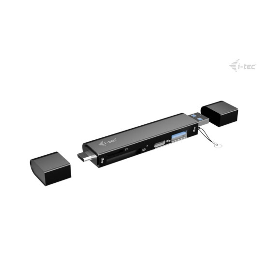 Czytnik kart USB-C/USB-A Dongle SD TF 2xUSB