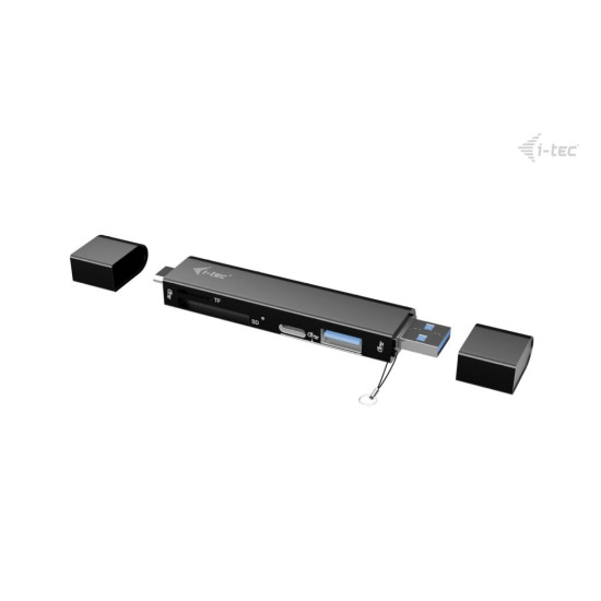 Czytnik kart USB-C/USB-A Dongle SD TF 2xUSB