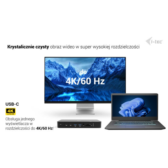 Stacja dokująca Thunderbolt 5 Triple Display Docking Station M.2 slot 6xUSB 2.5 GLAN PD 140W
