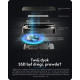 Obudowa z 80 Gbps IB-1980M-80G Thunderbolt 5 M.2 NVMe SSD