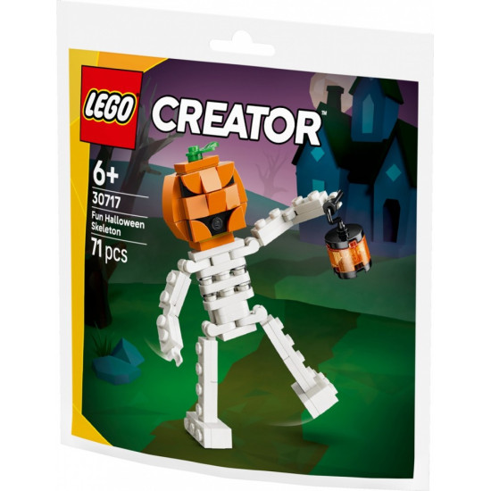 Klocki Creator 30717 Śmieszny halloweenowy szkielet