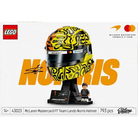 Klocki Editions 43023 Kask Lando Norris McLaren