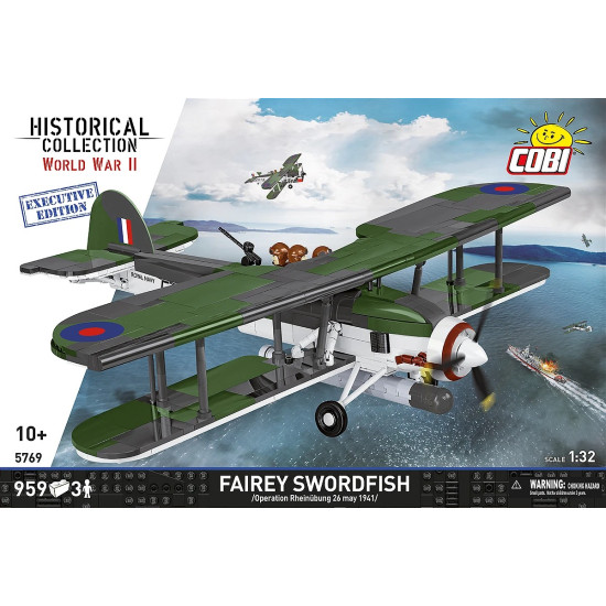 Klocki Fairey Swordfish - Executive Edition 959 klocków
