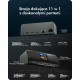 Stacja dokująca IB-DK2300-CH 11w1 USB, HDMI, 100W PD, LAN