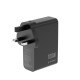 Ładowarka uniwersalna GaN 100W LCD 3xUSB-C 1xUSB-A czarna