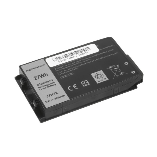 Bateria J7HTX Dell Latitude 12 Rugged 7202 7212 7220 Tablet - 3600 mAh (27 Wh)