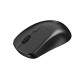 Mysz Hawk 2 3200 DPI laserowa bezprzewodowa czarna