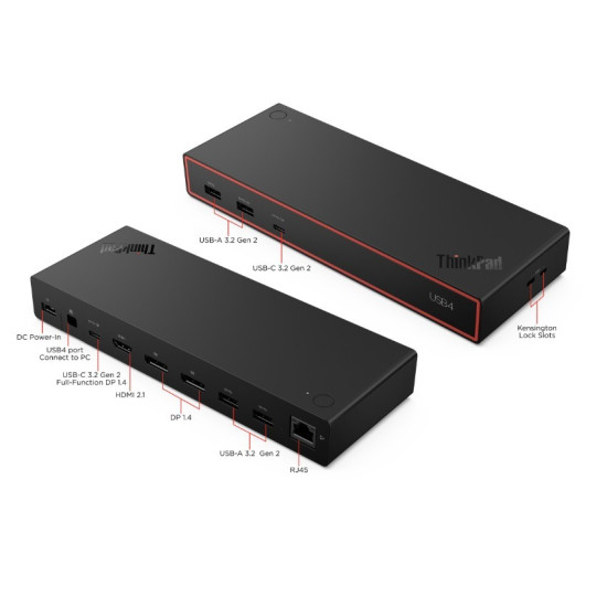Stacja dokująca ThinkPad USB4 Dock 5000 (with 135W Adapter) 40BF0135EU 