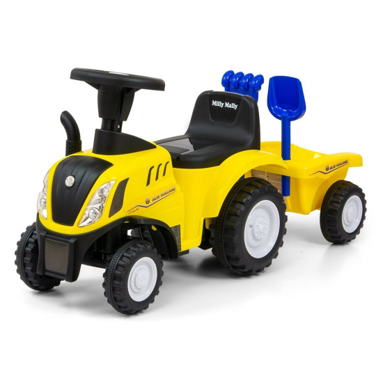 Jeździk Pojazd New Holland T7 Traktor żółty