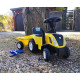 Jeździk Pojazd New Holland T7 Traktor żółty