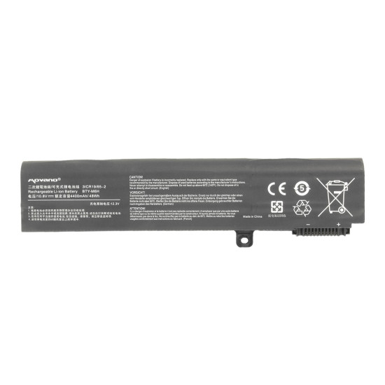 Bateria BTY-M6H do MSI CX62 GE62 GE72 GL72 PE70 - 4400 mAh (48 Wh)