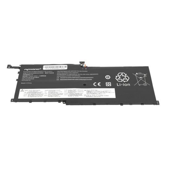 Bateria 00HW028 01AV439 do Lenovo X1 Carbon 20FB - 3290 mAh (50 Wh)