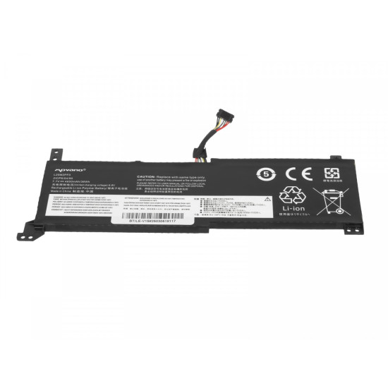 Bateria L20M2PF0 L20C2PF0 L20L2PF0 do Lenovo V14 V15 V17 G2-ALC G2-ITL - 4650 mAh (36 Wh)