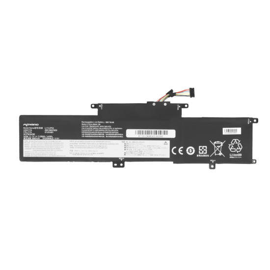 Bateria L17L3P53 do Lenovo ThinkPad Yoga L380 L390 - 3990 mAh (44 Wh)