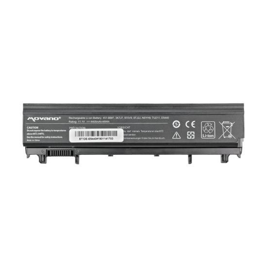 Bateria VV0NF N5YH9 do Dell Latitude E5440 E5540 - 4400 mAh (49 Wh)