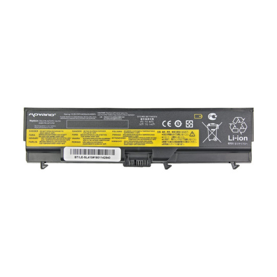 Bateria 42T4795 do Lenovo ThinkPad T410 T420 T510 - 4400 mAh (48 Wh)
