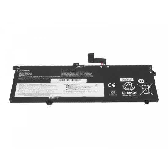 Bateria L18C6PD1 L18M6PD1 do Lenovo ThinkPad X13 X390 X395 - 4220 mAh (48 Wh)
