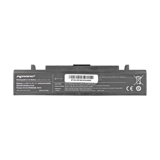 Bateria AA-PB9NC6B AA-PB9NS6B do Samsung R519 R530 - 4400 mAh (49 Wh)