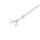 Kabel LAN SFTP kat.5e 305m drut CU LSZH CRP+FLUKE PASSED szary