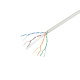 Kabel LAN UTP kat.6 305m drut CU LSZH CPR + FLUKE PASSED szary