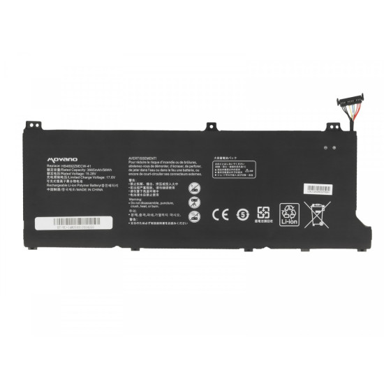 Bateria HB4692Z9ECW-41 do Huawei Honor Magicbook 14 MateBook D14 NBB-WAH9Q - 3665 mAh (56 Wh)