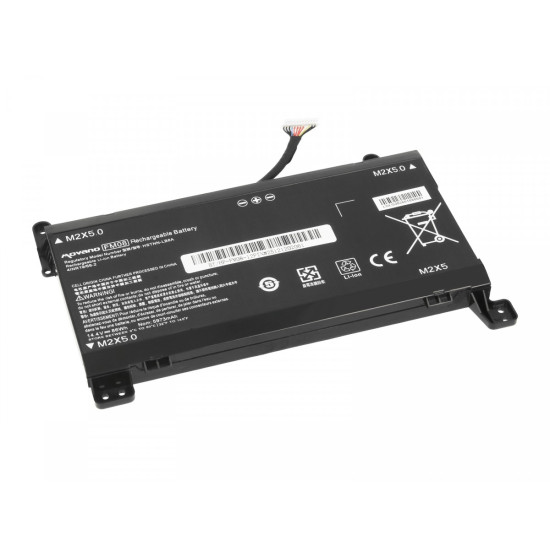 Bateria FM08 TPN-Q195 do HP Omen 17-AN 12 PIN - 5973 mAh (86 Wh)