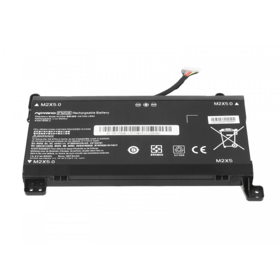 Bateria FM08 TPN-Q195 do HP Omen 17-AN 12 PIN - 5973 mAh (86 Wh)