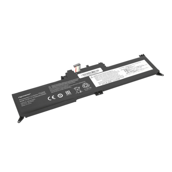 Bateria 00HW027 01AV434 do Lenovo ThinkPad Yoga 260 370 X380 - 2700 mAh (40 Wh)