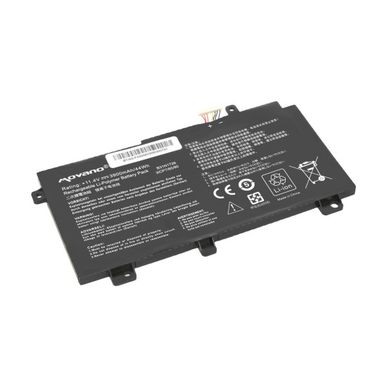 Bateria B31N1726 Asus FX504 FX505 FX80G - 3900 mAh (44 Wh)