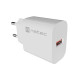 Ładowarka sieciowa Ribera 1xUSB-A 18W biała 
