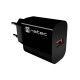 Ładowarka sieciowa Ribera 1xUSB-A 18W czarna 