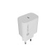 Ładowarka sieciowa Ribera 1xUSB-c 20W biała 