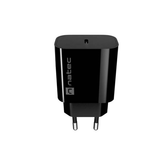 Ładowarka sieciowa Ribera 1xUSB-C 20W czarna 