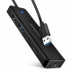 HUB 4-portowy 5gbps 2x USB-A 2x USB-C, USB-C power in 19 cm kabel HUE-C2A