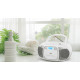 Boombox biały RC-E451W