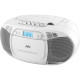 Boombox biały RC-E451W